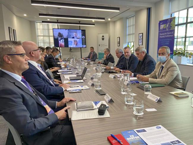EU NAVFOR SOMALIA MEETS WITH SHIPPING INDUSTRY DURING THE 11TH INDUSTRY STRATEGIC MEETING TO REVIEW THE CURRENT STATE OF MARITIME SECURITY IN THE REGION