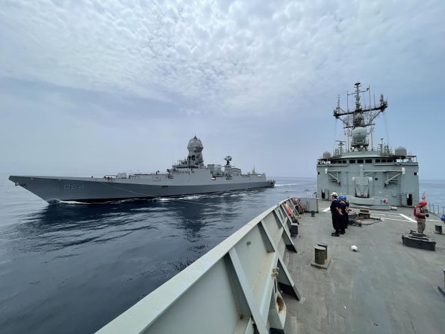 ESPS NUMANCIA and Indian Navy Ships CHENNAI and KOCHI