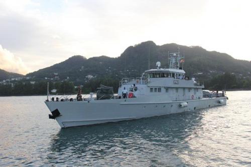 Seychelles Coast Guard patrol boat PS ETOILE 