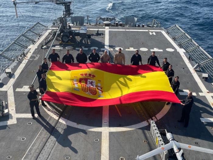 Spanish Ship Numancia crew members