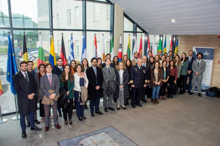 Students of the Spanish Diplomatic School
