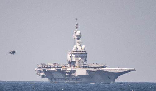 French Aircraft Carrier “Charles De Gaulle”