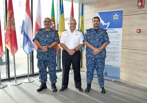 OPCDR & COS with Bahrein Royal Navy Officers