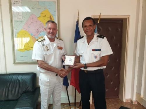 OPCDR meeting with Major General Boïté