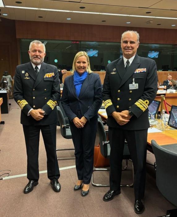 Chair of the PSC and the outgoing and incoming EUNAVFOR OPCDR