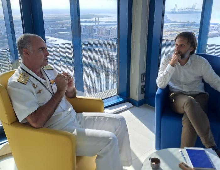 EUNAVFOR OPCDR and the deputy of the EU Delegation to Djibouti