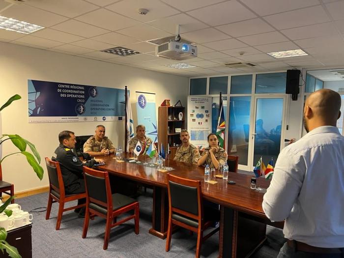 Force Commander during the visit to the Regional Coordination Operations Centre