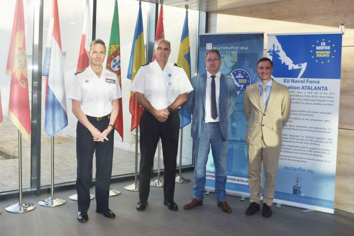 Operation Commander, Deputy Commander and the EEAS delegation