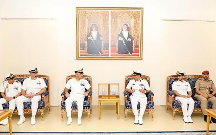 Force Commander during his meeting with the Deputy Commander of Maritime Security Center