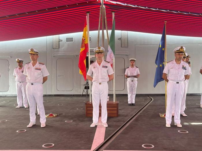 EUNAVFOR Force Commander Handover ceremony