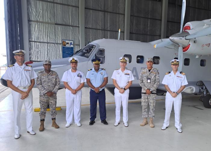 EUNAVFOR ATALANTA Force Commander during the visit