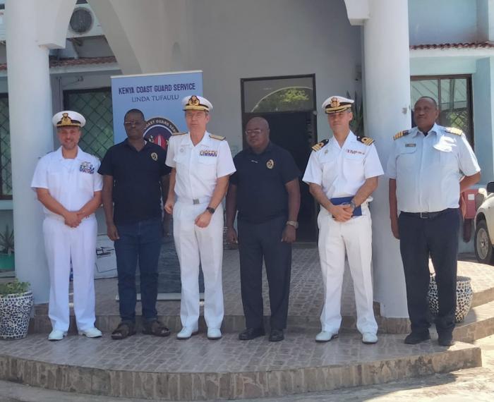 Kenya Coast Guard Chief of Staff and EUNAVFOR Force Commander