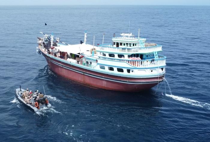 Operation ATALANTA boarding team during one friendly approach