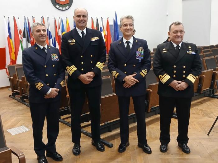 ATALANTA Operation Commander, COMEUROMARFOR and Operations Commanders from ASPIDES and IRINI