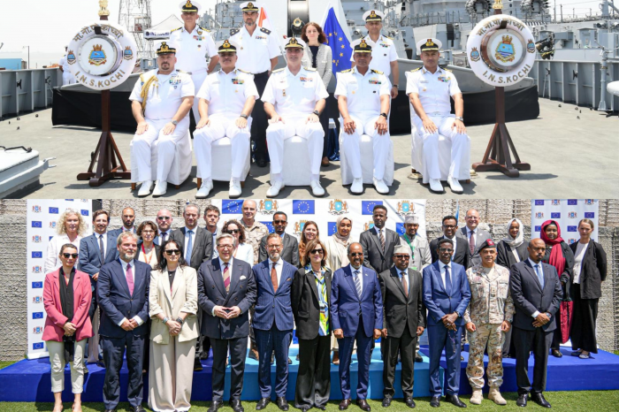 Operation ATALANTA Commander high-level meetings in Somalia and India