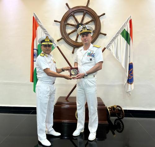 ATALANTA Force Commander and Chief Staff Officer of the Indian Navy Western Naval Command ATALANTA Force Commander and Chief Staff Officer of the Indian Navy Western Naval Command