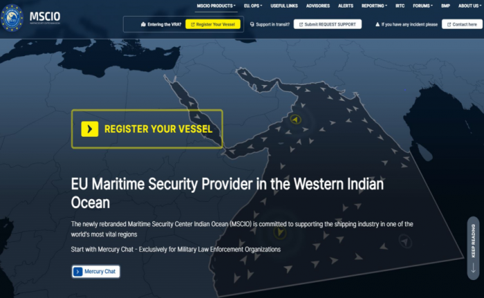 MSCIO webpage new update