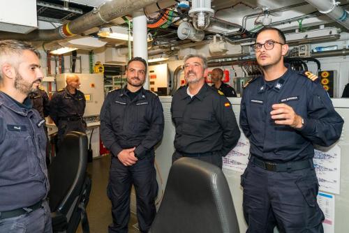 ESPS NAVARRA and ITS MARCEGLIA Conduct Joint Sea Exercise 