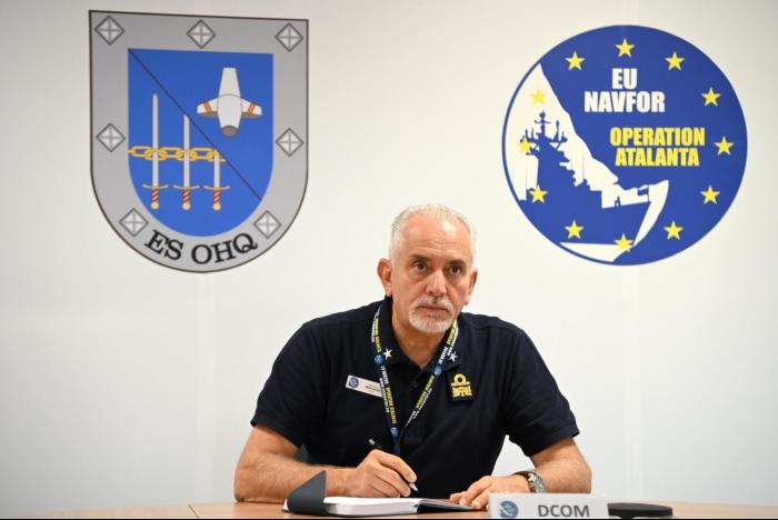 EUNAVFOR ATALANTA Deputy Commander Rear Admiral Fantoni