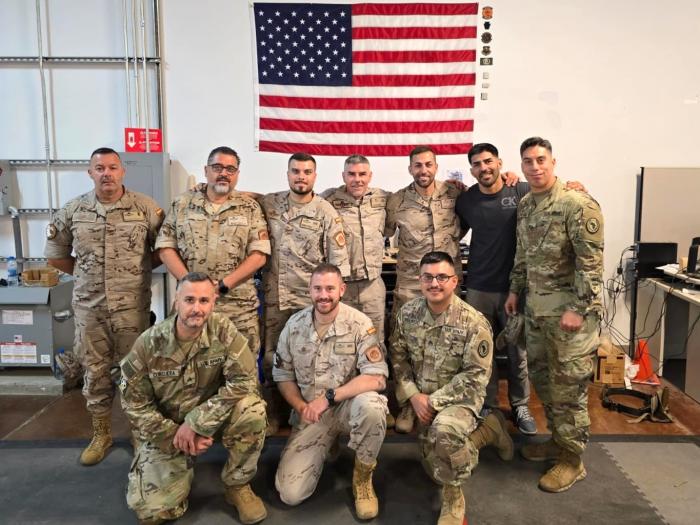 ORION Detachment personnel during the exercise