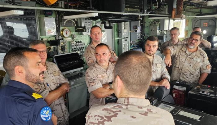 ATALANTA flagship and ORION Detachment personnel