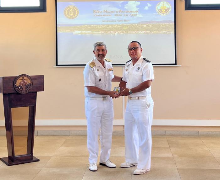 Malagasy Naval Base Executive Officer and EUNAVFOR Force Commander