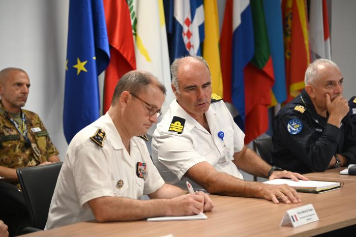 French Navy Deputy Chief of Staff Visits Operation ATALANTA Headquarters in Rota