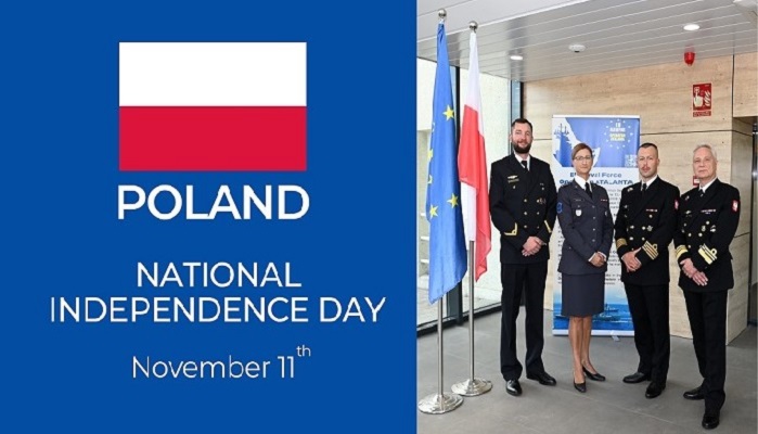 In November, EUNAVFOR ATALANTA celebrated the national day: