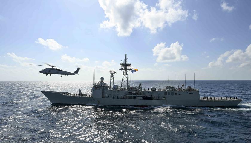 EUNAVFOR ATALANTA flagship ESPS VICTORIA