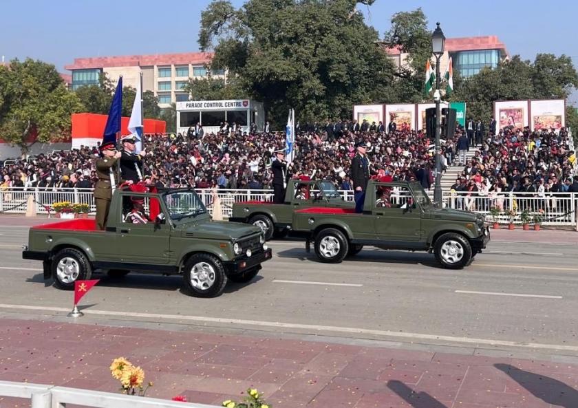 On 26 January, EUNAVFOR ATALANTA congratulated to India on its 77th Republic Day