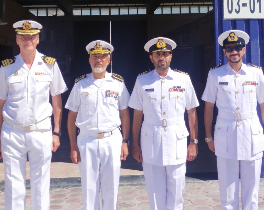 ATALANTA Force Commander and the Commander of the Southern Naval Area of the Royal Oman Navy