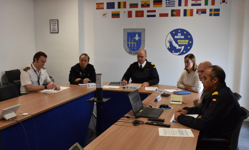 ATALANTA Operation Commander during the EU Heads of Mission meeting on Maritime Security in the Gulf of Aden and Red Sea Region 