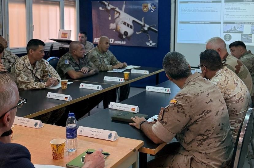 ATALANTA briefing during the Allies and Partners Brief