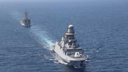 EUNAVFOR ATALANTA surface assets and FHQ personnel