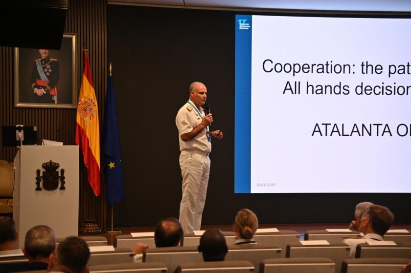 ATALANTA Operation Commander during the 17th ISM