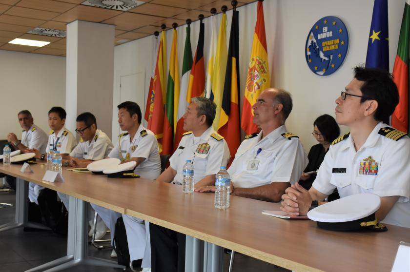 Operation Commander along with Japanese delegation