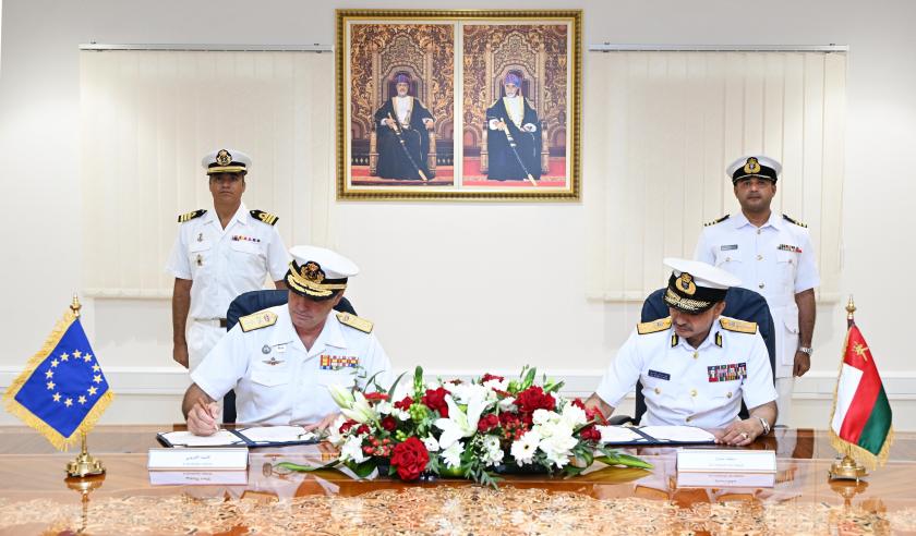 Commander of the Royal Navy of Oman and Operation Commander ATALANTA 