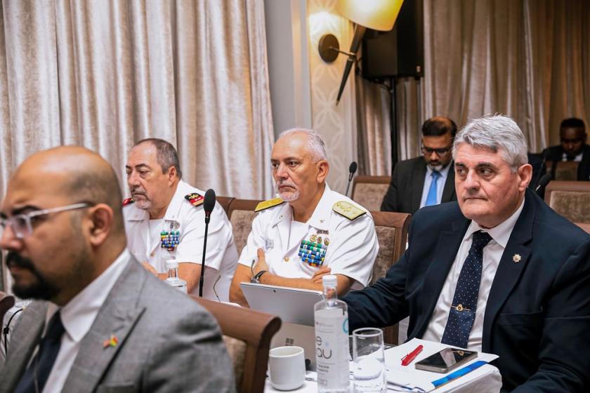 Operation ATALANTA Deputy Commander and Shipping Advisor during the CGIMA forum