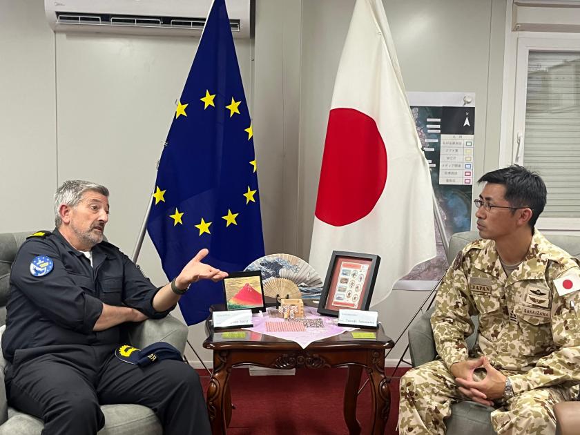 Force Commander and Deployment Support Element Group for Counter Piracy Forces Commanding officer