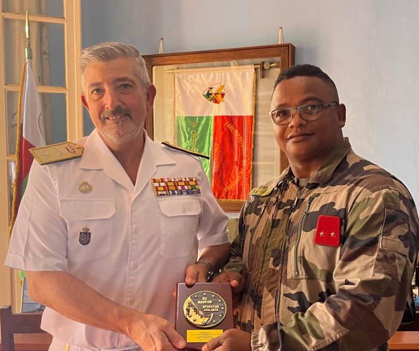 Force Commander meeting with Brigadier General Jactiana Fernand
