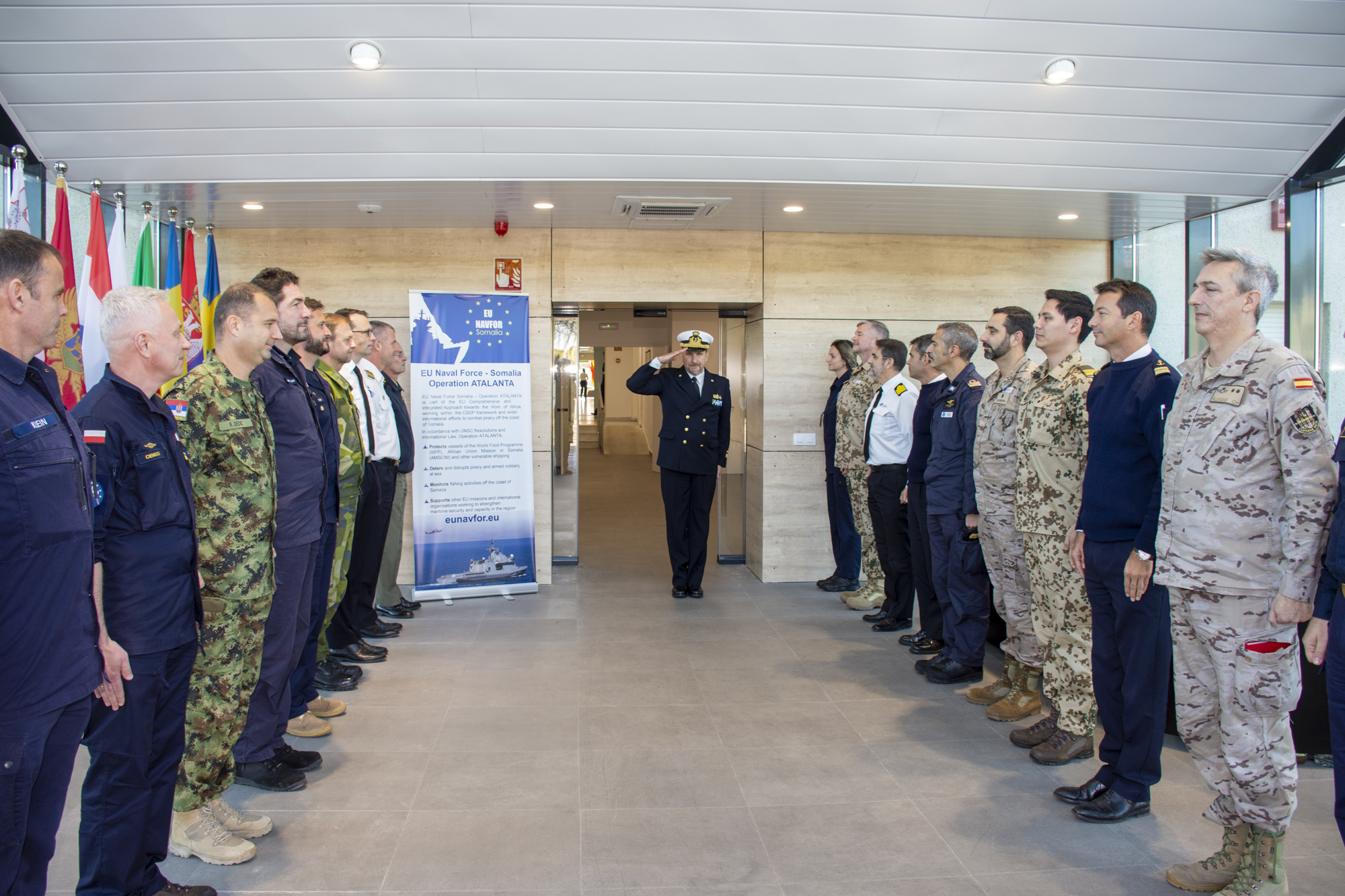 Operation ATALANTA Bids Farewell to Deputy Commander R. Adm. Giovanni  Battista Piegaja