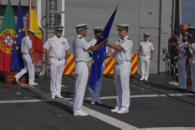 FHQ Change of Command ceremony in Djibouti Port