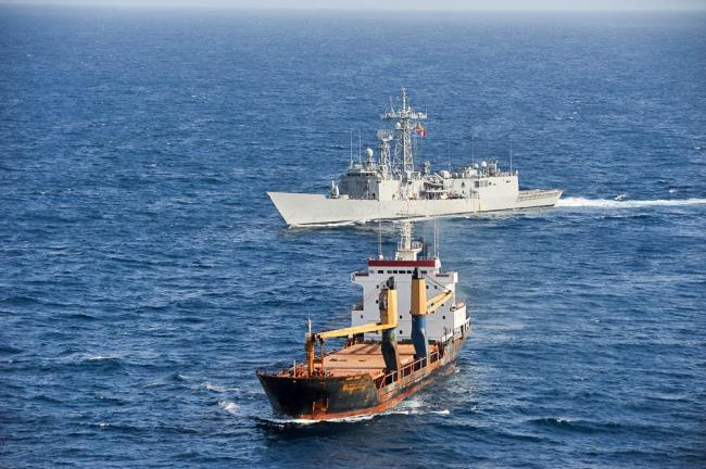 WFP vessel scorted by ESPS NAVARRA