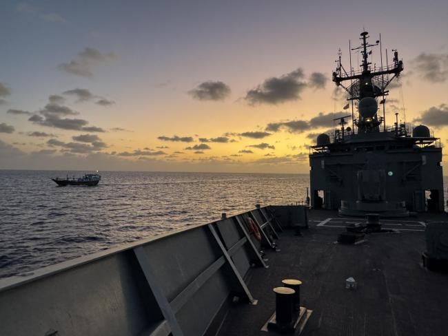 ATALANTA TAKES CONTROL OF DHOW