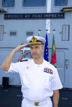 EU NAVFOR Force Commander Commodore Vizinha Mirones