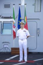 EU NAVFOR Force Commander Commodore Vizinha Mirones