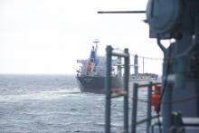  Operation ATALANTA escorted the merchant vessel LADY DIMINE, chartered by the World Food Programme, during her transit through the Strait of Bab-el-Mandeb until her safe arrival at the Port of Aden in Yemen. The merchant vessel was carrying 12 tons of wheat bound for Yemen and has arrived with no incidents. On 5 December, alerts of attacks in the area were received, resulting in an increased threat assessment for the Gulf of Aden region, specifically the Bab-el-Mandeb Strait area. On 6 December, in the lat