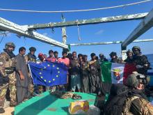 ATALANTA TAKES CONTROL OF THE IRANIAN-FLAGGED VESSEL HIJACKED OFF THE COAST OF SOMALIA