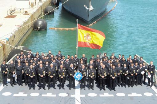 EUNAVFOR ATALANTA AWARDED THE ARMADA 41ST SQUADRON IN RECOGNITION FOR ITS PARTICIPATION IN THE OPERATION