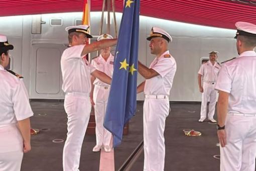  EUNAVFOR ATALANTA Force Commander Handover ceremony